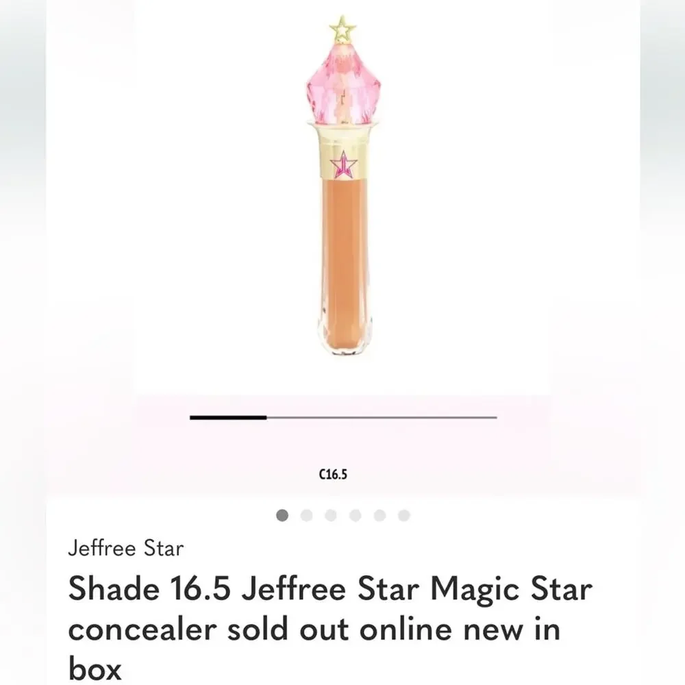 NIB! Jeffree Star MAGIC STAR Concealer C16.5